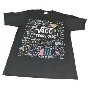 Port & Company 100% Ring Spun Cotton Short Sleeves Crew Neck Black T-Shirt Sz M